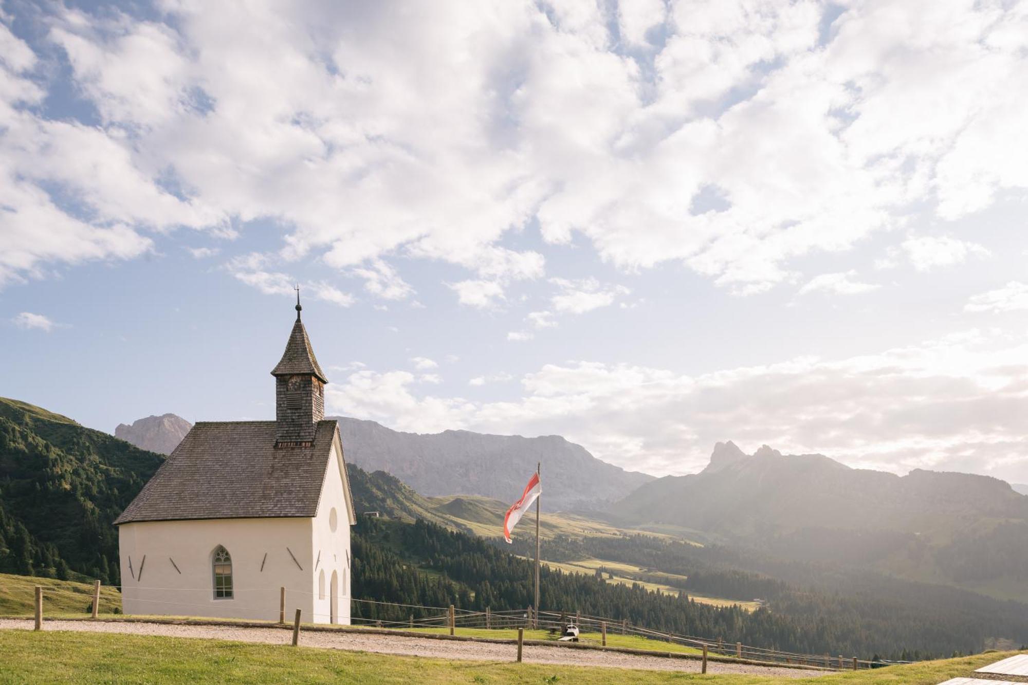 Zallinger Dolomites Алпе ди Сиуси Екстериор снимка